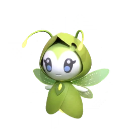 Leaf Hat Firefly, an Aniimo creature