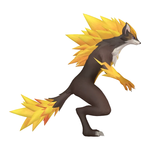Blazen, side view