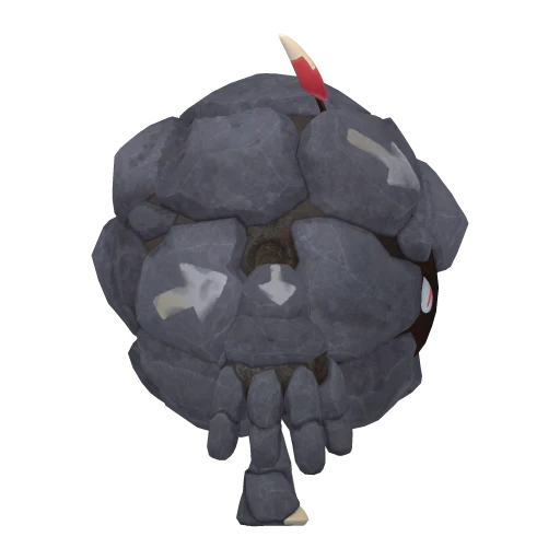 Bouldus, side view