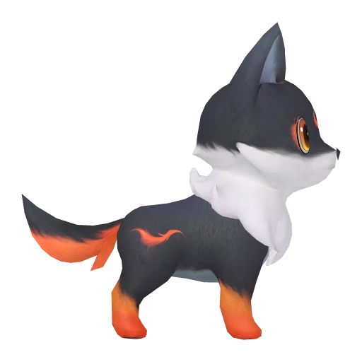 Emberpup, side view