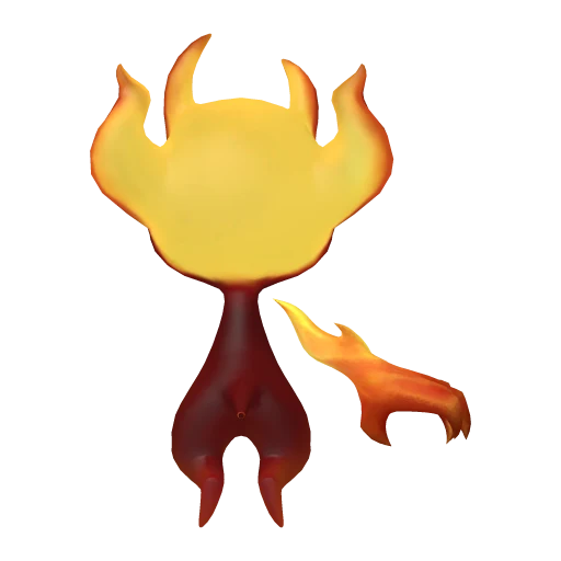 Flamerion, back view
