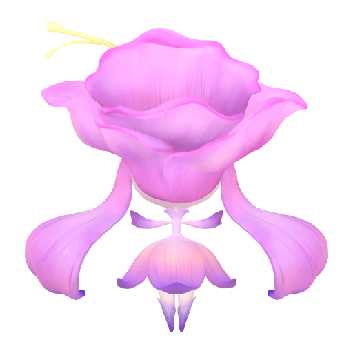 Iris, back view