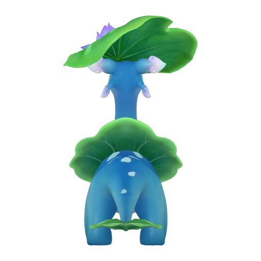 Leafy, back view