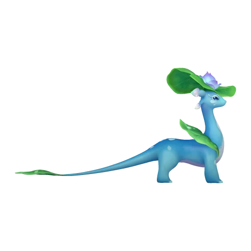 Leafy, side view