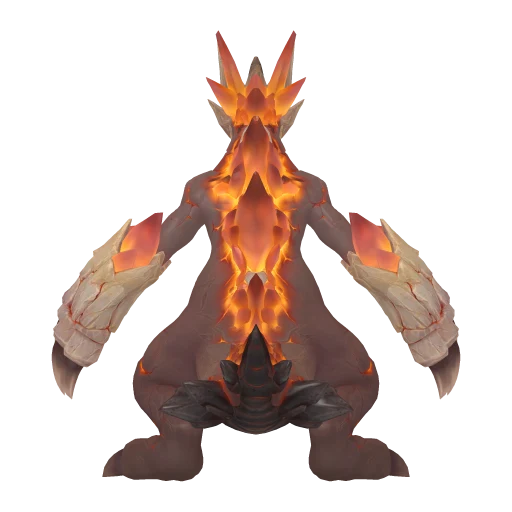 Magmarex, back view