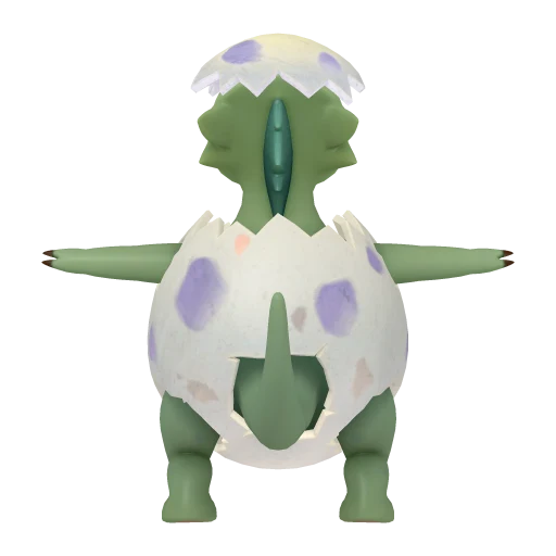 Pomegg, back view