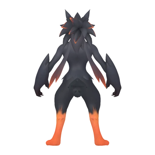 Scorchhowl, back view