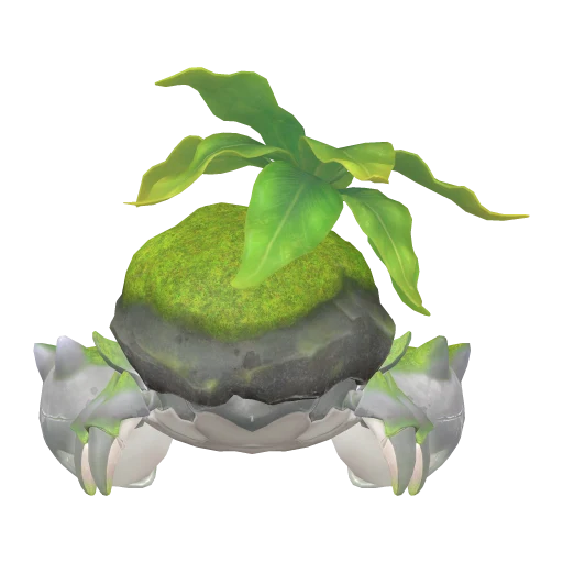 Shrubclaw, back view